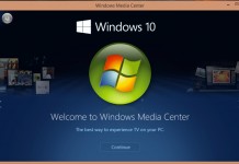 Come installare Media Center in Windows 10