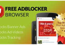 Free Adblock Browser: Web Browser per Android per bloccare tutte le pubblicità