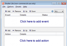 Download Shutter, l’applicazione per Automatizzare Eventi ed Operazioni su Windows