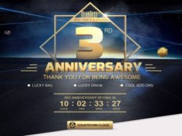 Tanti nuovi sconti per il terzo anniversario di Gearbest