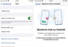 Come trasferire Whatsapp da iPhone ad Android