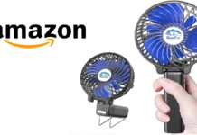 Affronta l’estate in tutta freschezza con il perfetto ventilatore portatile per sfuggire al caldo!