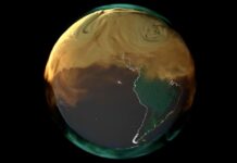Una Terra spaventosamente illuminata: l’animazione che rivela l’impatto delle emissioni sul nostro pianeta!