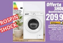 Affrettati, Eurospin ti sorprende: Risparmia con le incredibili offerte della settimana! Kits bucato a prezzi ridicoli: Lavatrice eco, mobile bucato e stendini in bianco sobrio!