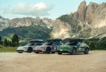 Bentornati alla natura: Un’avventura indimenticabile con la Porsche Taycan al Passo Sella!