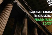 Google nella stessa trappola di OpenAI: citazione in tribunale per furto di dati con Bard