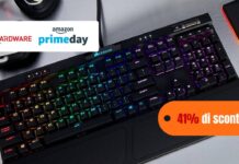 Imperdibile sconto del 41% sulla Corsair K70, una tastiera meccanica da gaming tra le migliori del mercato