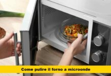 Microonde impeccabile: scopri come pulirlo correttamente per preservare la tua salute e quella dei tuoi cari!