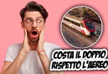 Scopri perché viaggiare in treno costa il doppio di un volo: una rivelazione coinvolgente sul feed!