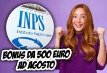 Scopri se anche tu puoi ottenere un bonus di 500 euro ad agosto direttamente dall’INPS: il tuo assegno pensione potrebbe essere coinvolto!