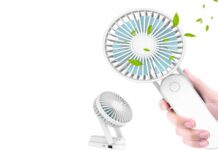 Soffia via l’estate con un ventilatore portatile! Solo 10 euro su Amazon!