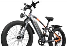 Esplora la natura sulla potente VAKOLE CO26, la mountain bike elettrica con ruote fat dal fascino irresistibile!