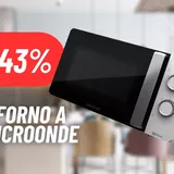 Sconto PAZZESCO: Risparmia il 43% sul Forno a Microonde, l’alleato DEFINITIVO in cucina!